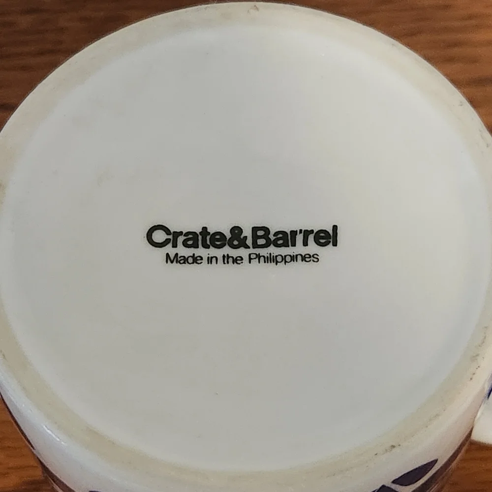 4 VTG Crate & Barrel 